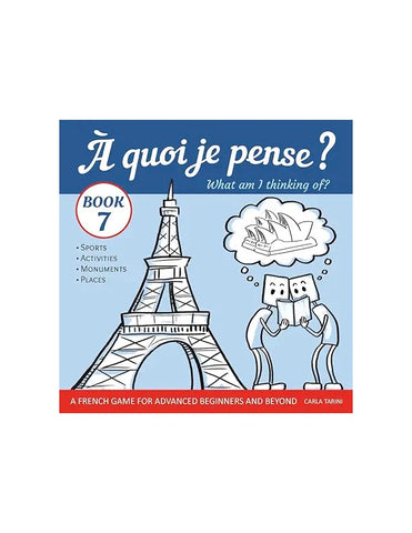 À quoi je pense? Book 7 (French), by Carla Tarini