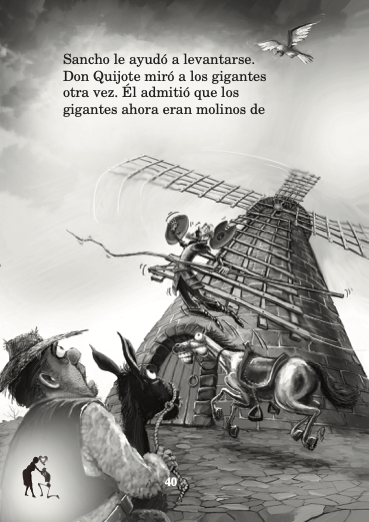 Don Quijote, el ultimo caballero book plus audio Karen Rowan Spanish Language
