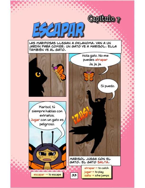 El viaje de las monarca: Una novela gráfica para aprender español by Verónica Moscoso