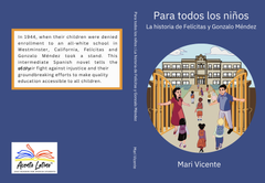 Para todos los niños: La historia de Felícitas y Gonzalo Méndez by Mari Vicente