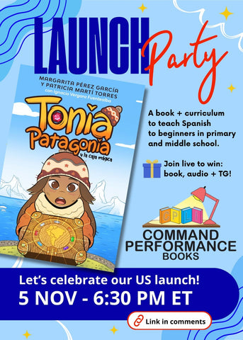 BOOK LAUNCH!  Tonia Patagonia