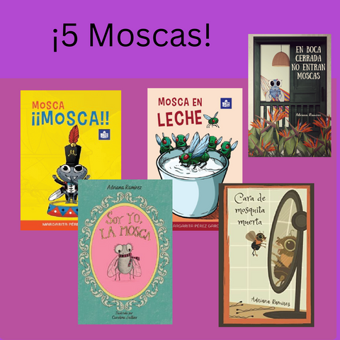 5 Moscas: 5 books about flies