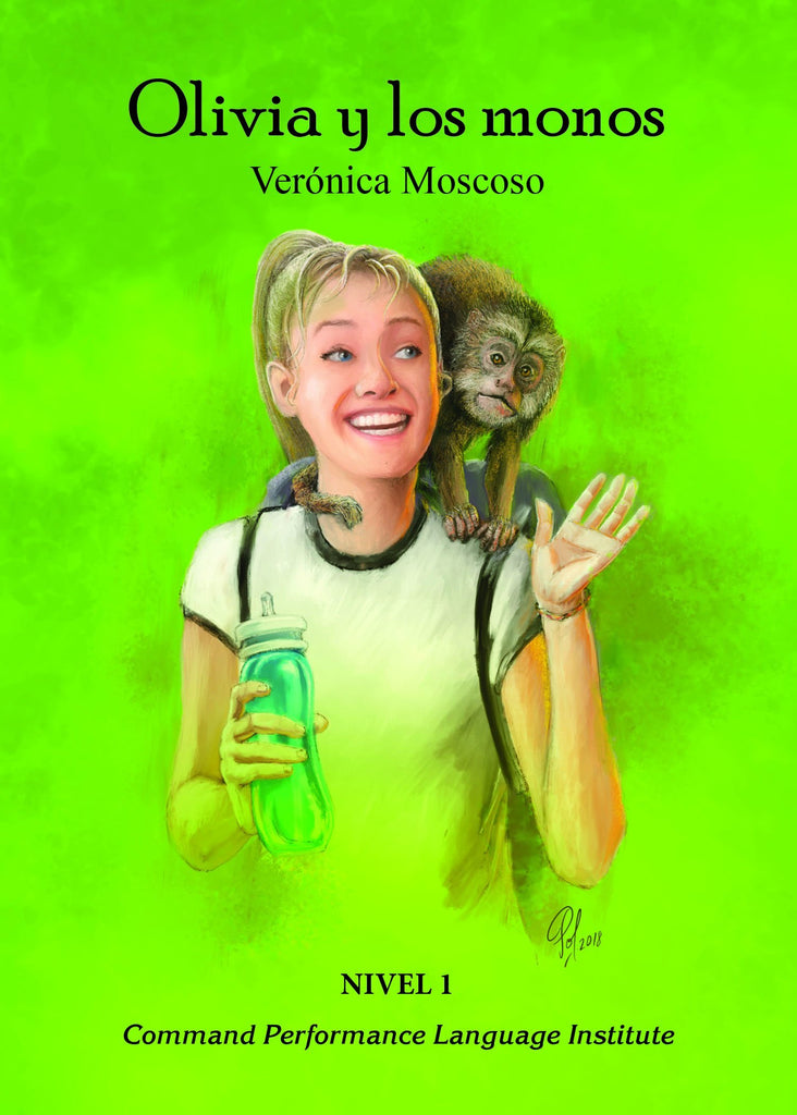 Olivia y los monos (with free video), by V Moscoso