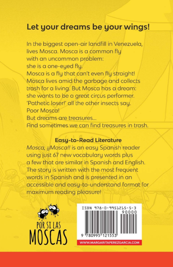 Mosca, ¡¡Mosca!! Easy-to-read format, by Margarita Pérez García